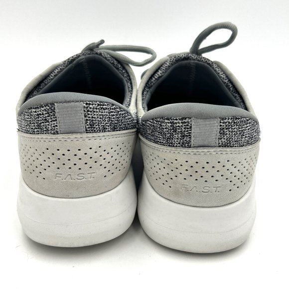 Unisex Kizik Madrid Eco Knit Sneakers Heathered Gray Men Size 7.5 Women's Size 9 - Picture 4 of 10